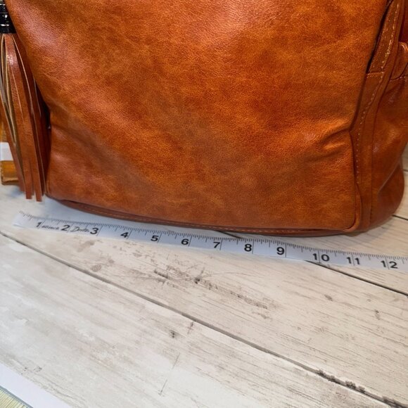 CLUCI Greene Women's Large PU Leather Backpack Purse For Commuting Oil Wax NWOT - Picture 10 of 13